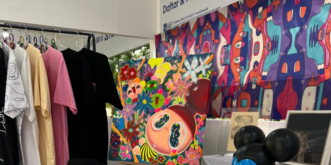Unik! Konser Funtaztic.ly hadirkan Pameran Seni Kontemporer dan Kreatif di Popland Market