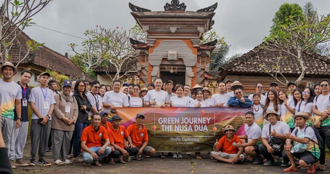 ITDC Ajak Media Jelajahi “Green Journey” di The Nusa Dua, Kuatkan Dukungan Pertanian Organik Desa Kedisan