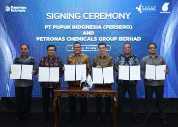 Pupuk Indonesia dan PETRONAS Chemicals Perkuat Sinergi Strategis  