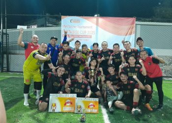 BRI Kembali Juara, Pertahankan Gelar di Turnamen Mini Soccer Fortabise Cup 2025