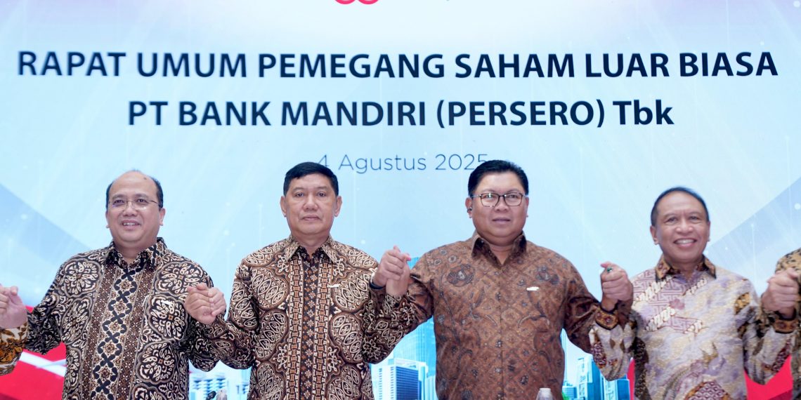 RUPSLB 2025 Tetapkan Susunan Baru Direksi dan Komisaris Bank Mandiri