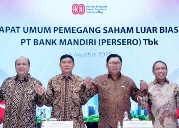 RUPSLB 2025 Tetapkan Susunan Baru Direksi dan Komisaris Bank Mandiri