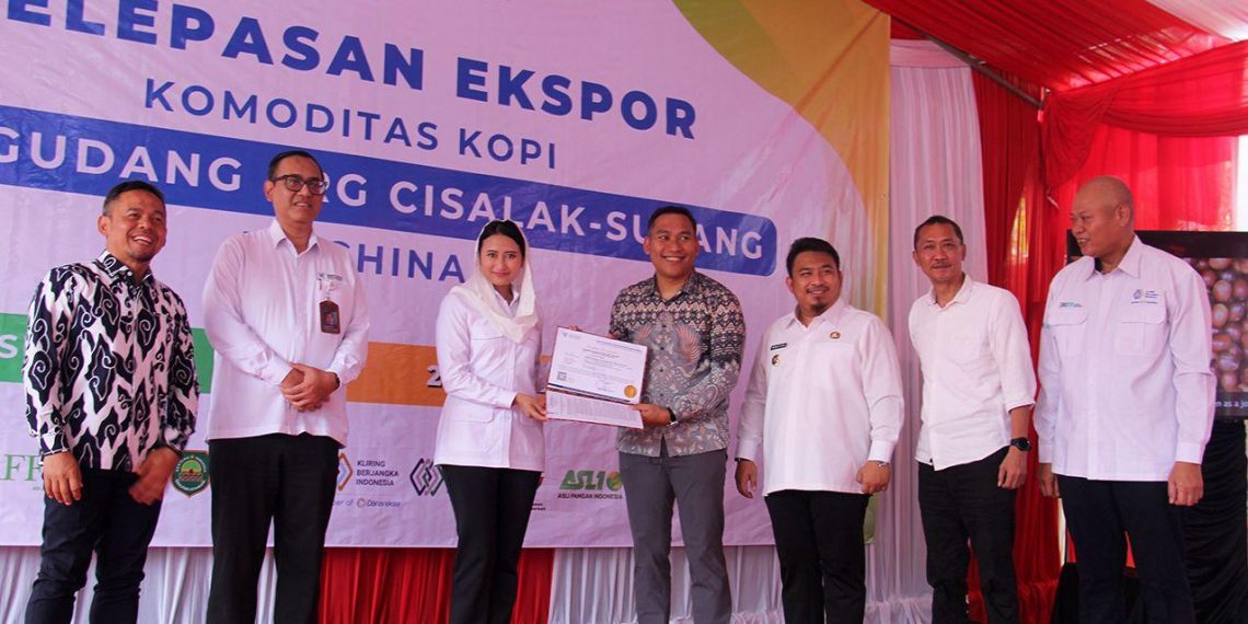 57,6 Ton Kopi Subang Tembus Pasar Tiongkok,  PT KBI Buktikan Sistem Resi Gudang Bantu Pacu Ekspor Petani Indonesia