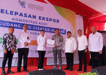 57,6 Ton Kopi Subang Tembus Pasar Tiongkok,  PT KBI Buktikan Sistem Resi Gudang Bantu Pacu Ekspor Petani Indonesia