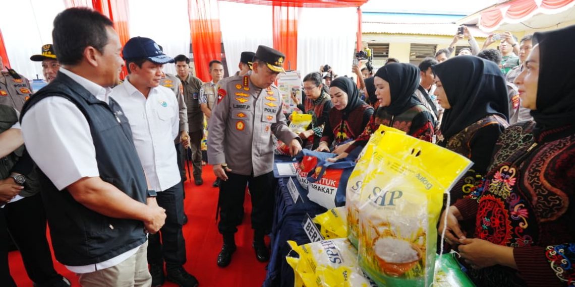 Kapolri Tinjau GPM di Kalbar, 310,25 ton beras SPHP telah Polri distribusikan
