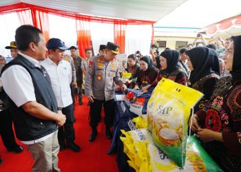Kapolri Tinjau GPM di Kalbar, 310,25 ton beras SPHP telah Polri distribusikan