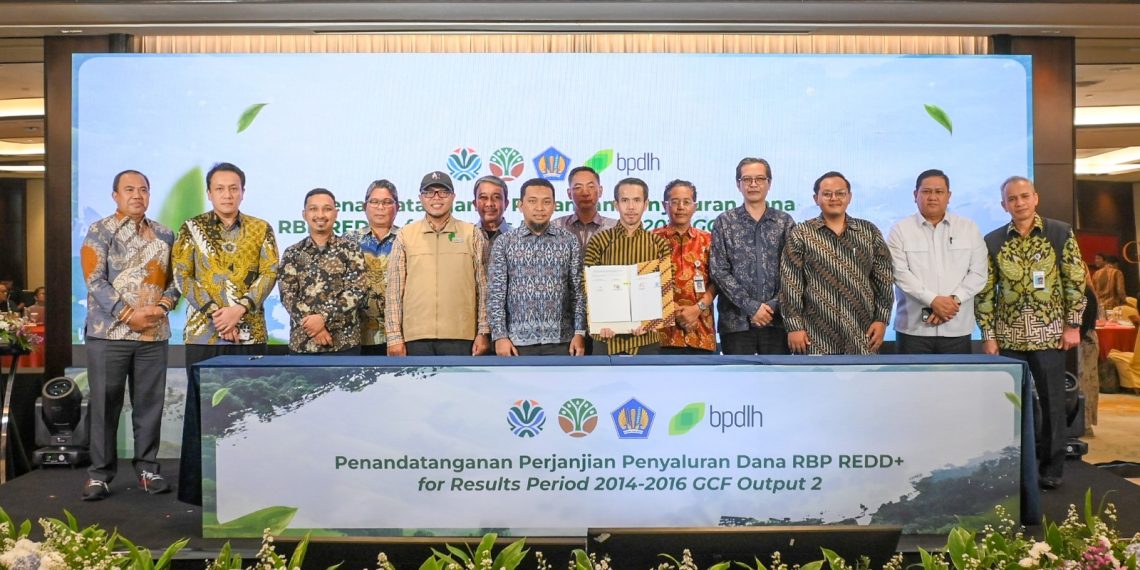 Indonesia Salurkan Dana RBP REDD+ untuk Pengendalian Perubahan Iklim di 15 Provinsi