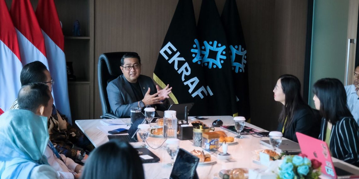 Menteri Ekonomi Kreatif Terima Audiensi Pop Mart, Dorong Kolaborasi Pengembangan IP Lokal