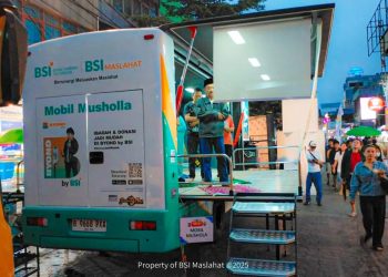 Rayakan HUT ke-80 RI,BSI Hadirkan Mobil Musholla dan Panggung Pesta Rakyat di Jl Sudirman