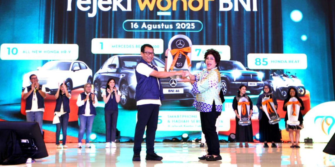 BNI Bagikan Hadiah Tahap Pertama Rejeki wondr BNI, Peluang Masih Terbuka hingga Februari 2026