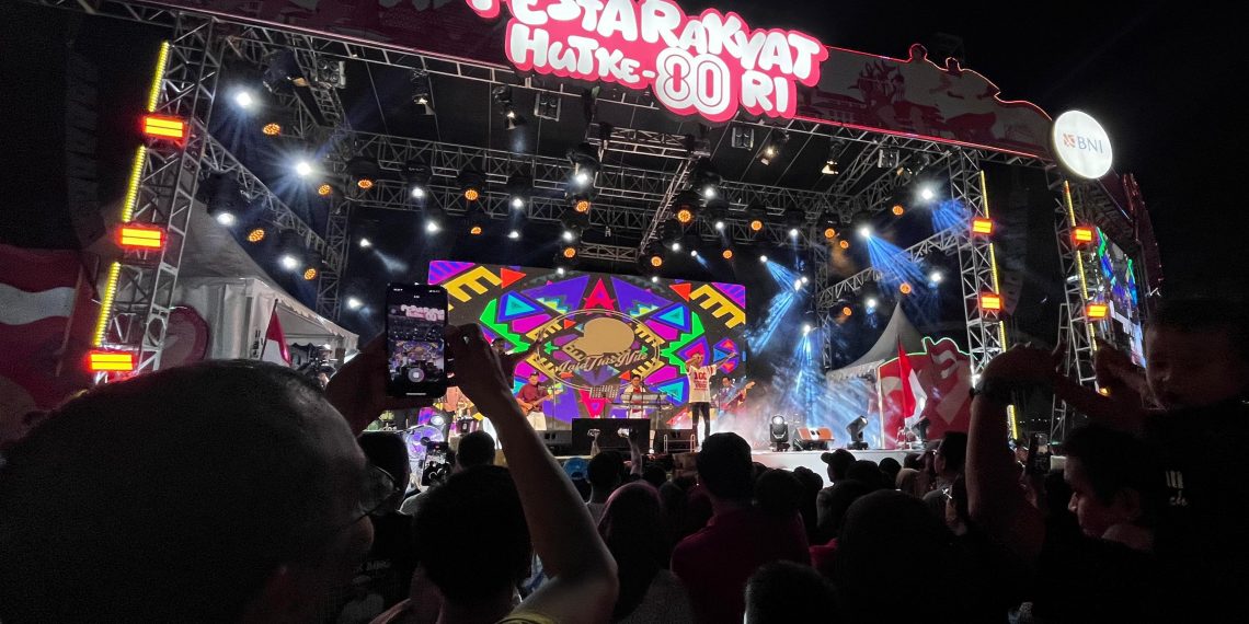 BNI Hadirkan wondrstage di Dukuh Atas, Meriahkan Pesta Rakyat HUT ke-80 RI