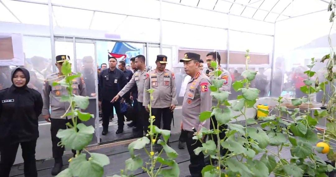 Hadiri Groundbreaking di Sidoarjo, Kapolri Sebut Polri Sudah Miliki 458 SPPG