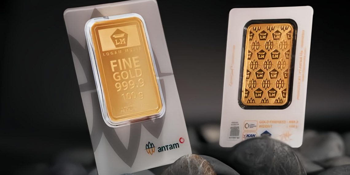 Harga Emas Antam Turun Rp4.000 per Gram, Buyback Juga Melemah ke Rp1.775.000 di Perdagangan Senin 25 Agustus 2025