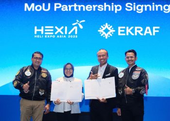 Menteri Ekraf Tutup Heli Expo Asia 2025, Harap Kreativitas Terus Tumbuh dari Ruang Aviasi