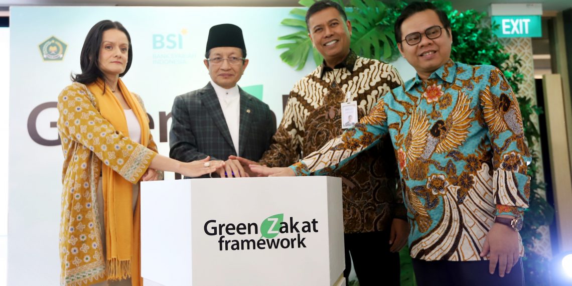 BSI,UNDP dan BAZNAS Luncurkan Green Zakat Framework