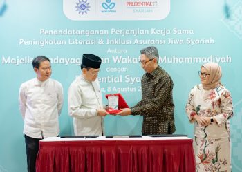 Prudential Syariah Gandeng MPW PP Muhammadiyah untuk Tingkatkan Literasi Keuangan dan Optimalisasi Wakaf bagi Masyarakat