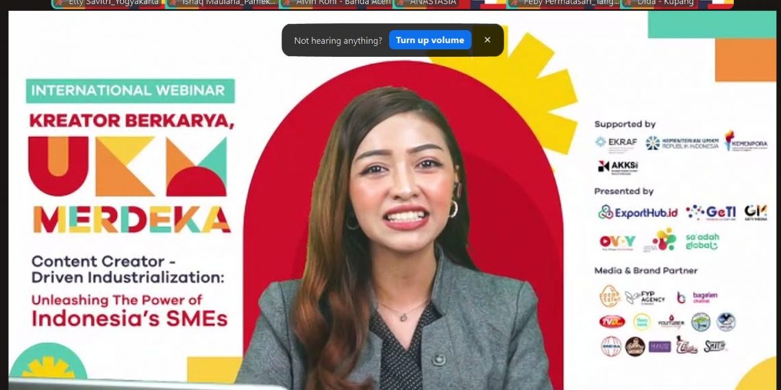 Kolaborasi Kreator dan UMKM Perkuat Akses ke Pasar Global