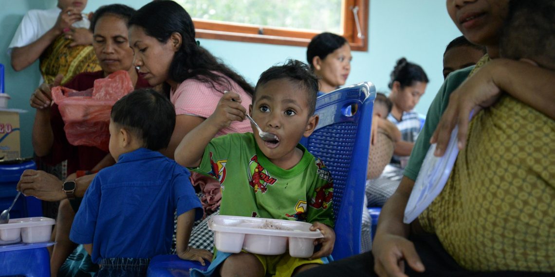 BNI Perkuat Program Penurunan Stunting di NTT dan Banten