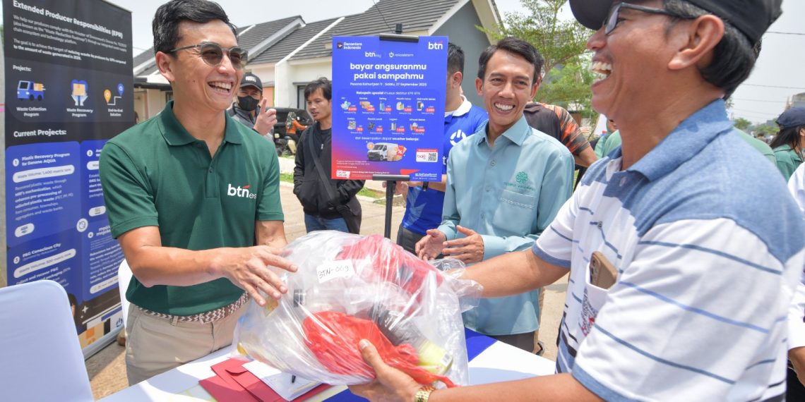 Tukar Sampah, Kurangi Cicilan Rumah BTN