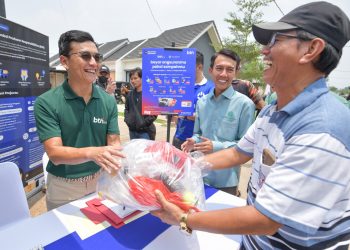 Tukar Sampah, Kurangi Cicilan Rumah BTN