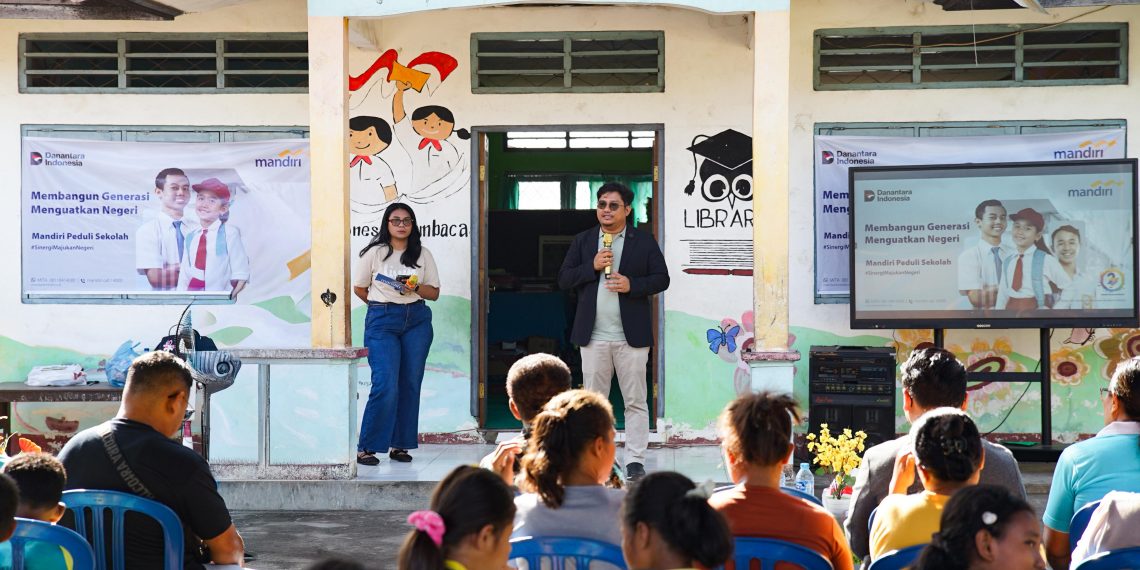 Mandiri Peduli Sekolah Perkuat Fasilitas Belajar di 27 Lokasi, Dukung Generasi Emas Indonesia