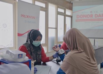 Prudential Syariah Gandeng Muhammadiyah Gelar Donor Darah, Dorong Kepedulian Sosial di Yogyakarta
