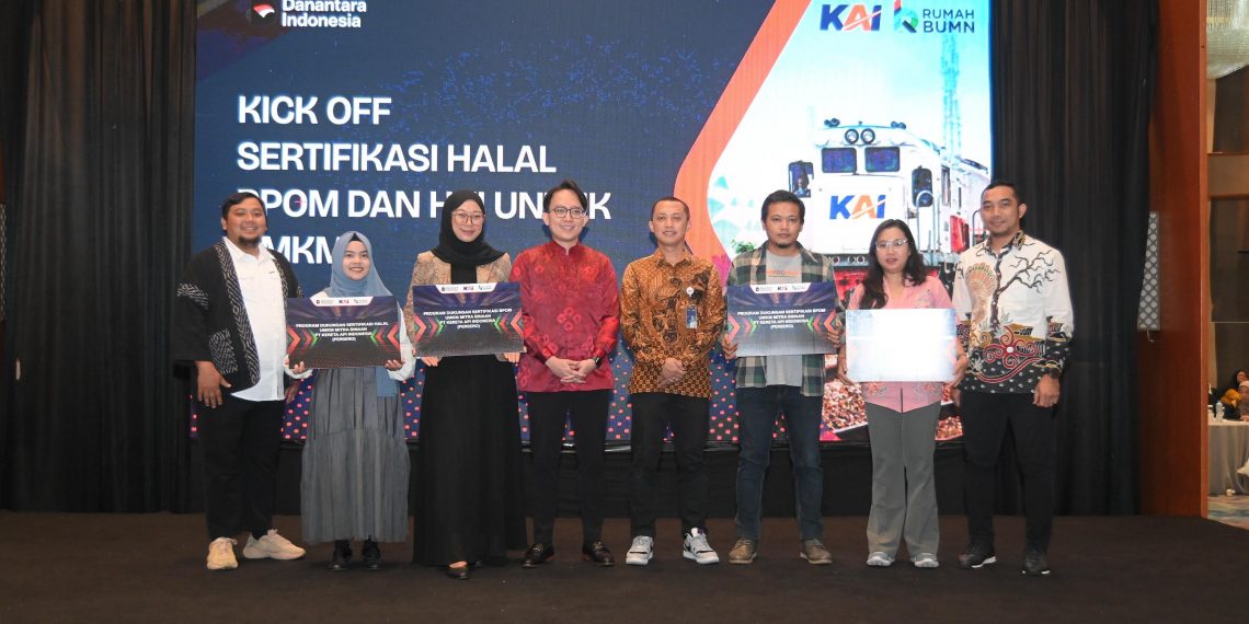 PT KAI Fasilitasi UMKM Raih Sertifikasi Halal, BPOM, dan HKI untuk Perkuat Daya Saing Global