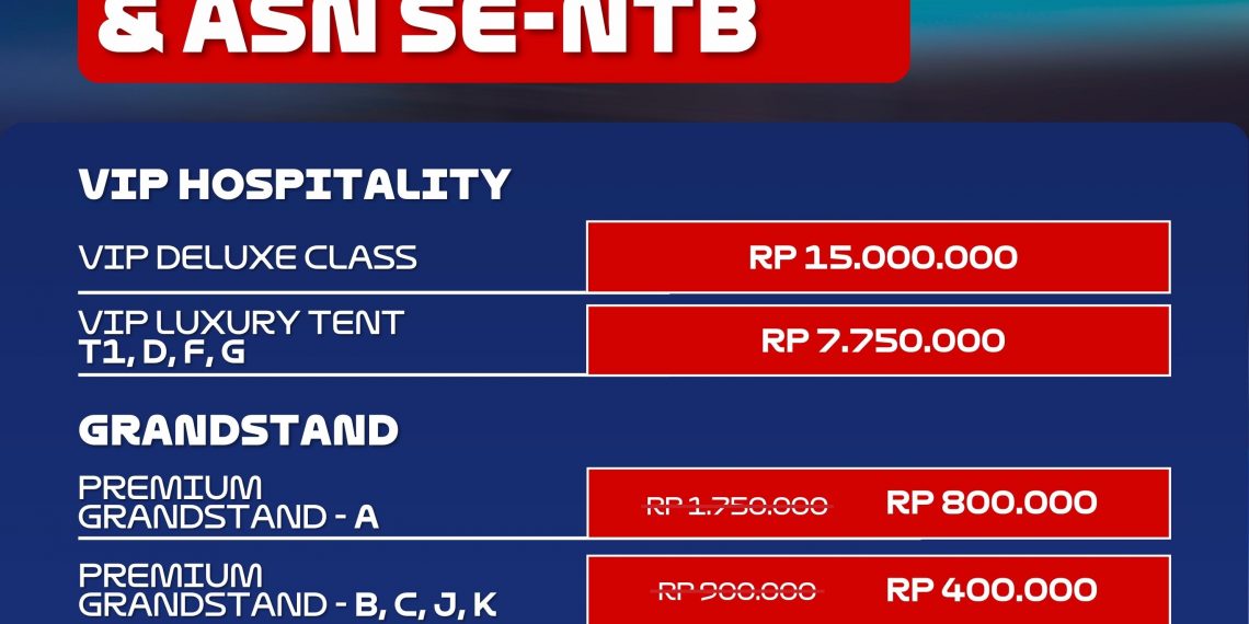 MotoGP Mandalika 2025 Jadi Ajang Dunia Sekaligus Pesta Rakyat NTB, Warga Lokal dan ASN Nikmati Harga Tiket Spesial