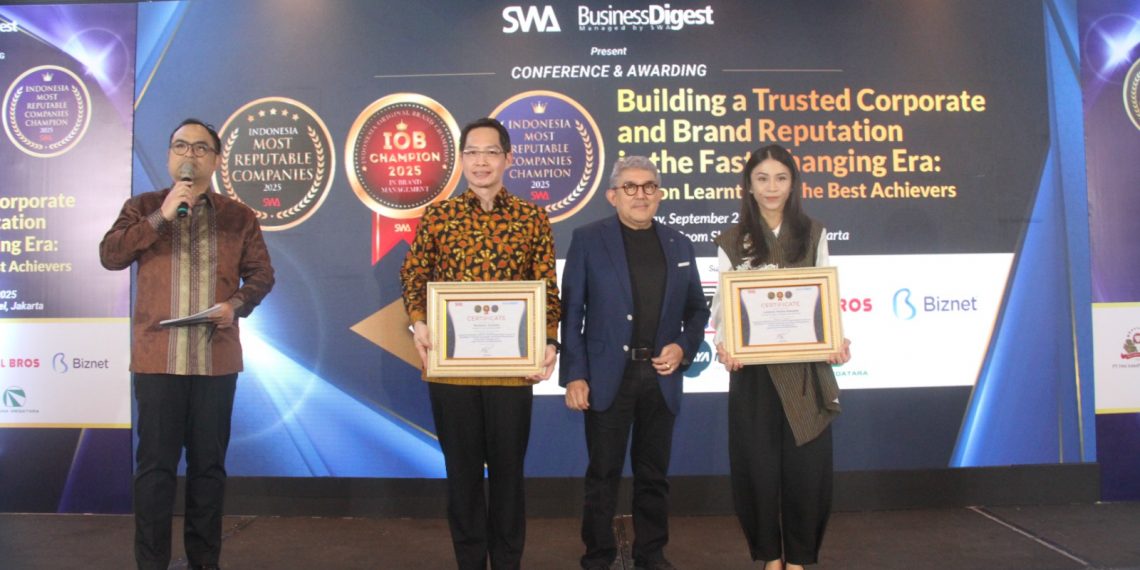 SWA Apresiasi Perusahaan dengan Reputasi dan Brand Terbaik di Indonesia 2025