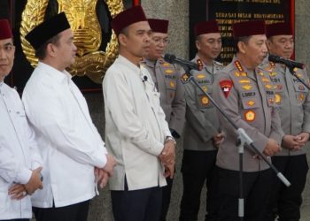 Ustaz Abdul Somad Ajak Jaga Toleransi dalam Ceramah di Mabes Polri