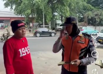 Komedian Sule Ditilang