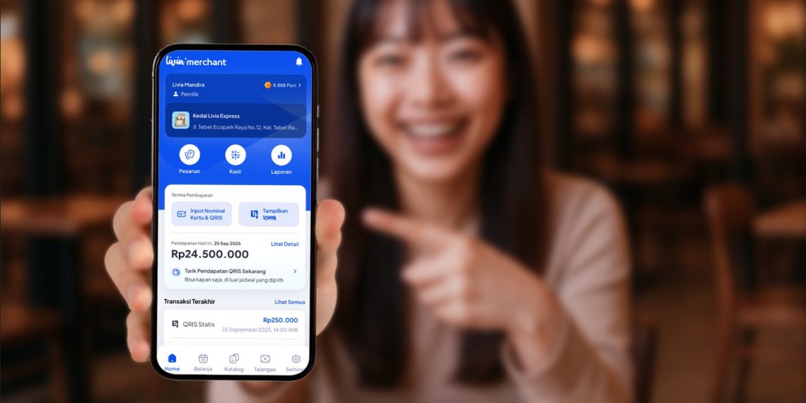 Bank Mandiri Hadirkan Fitur Pencairan Baru di Livin’ Merchant untuk Permudah Kelola Arus Kas